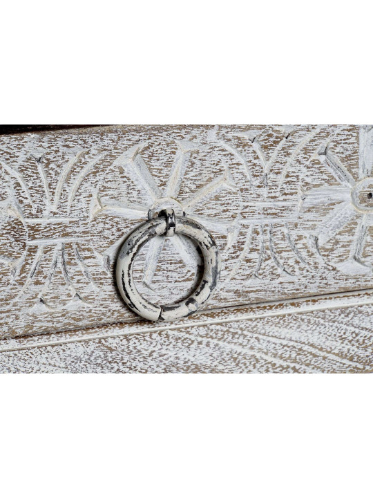 Garnd buffet indien blanchi 4 portes Garnd buffet indien blanchi 4 portes