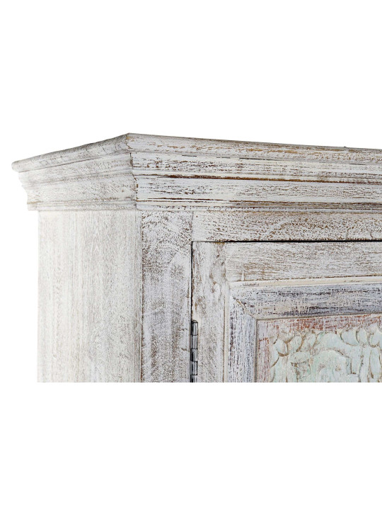Armoire indienne blanchie Armoire indienne blanchie