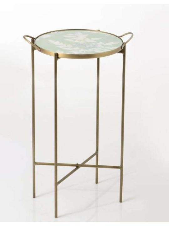Sellette ronde plateau fleur 60 cm 