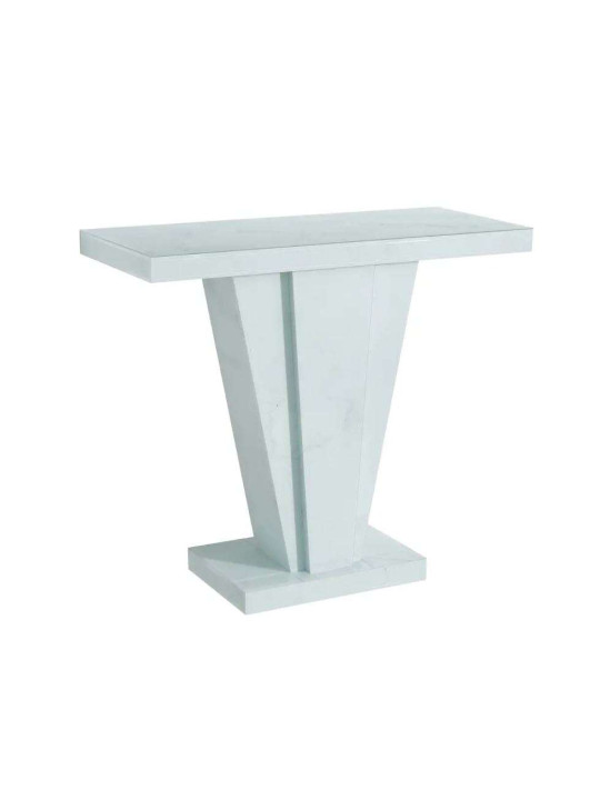 Console moderne marbre blanc Console moderne marbre blanc