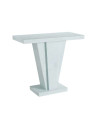 Console moderne marbre blanc Console moderne marbre blanc