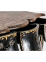 Console baroque noire vieillie Vical Home Console baroque noire vieillie Vical Home