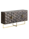 Buffet design bois foncé Art déco Buffet design bois foncé Art déco