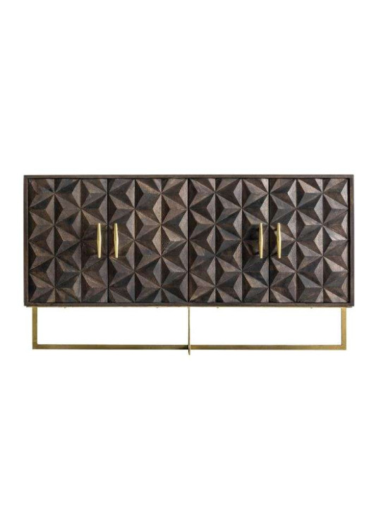 Buffet design bois foncé Art déco Buffet design bois foncé Art déco