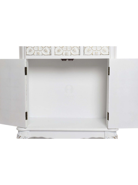 Meuble de rangement sculpté portes raffinée Mandala Meuble de rangement sculpté portes raffinée Mandala