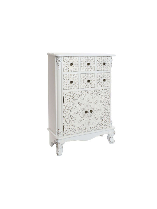 Meuble de rangement sculpté portes raffinée Mandala Meuble de rangement sculpté portes raffinée Mandala