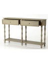 Grande console cérusée Donatien