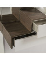 Meuble console design avec 3 miroirs
