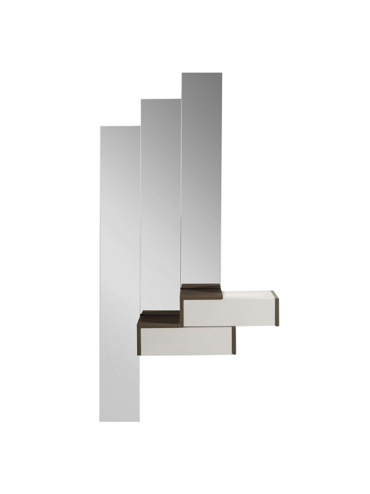 Meuble console design avec 3 miroirs