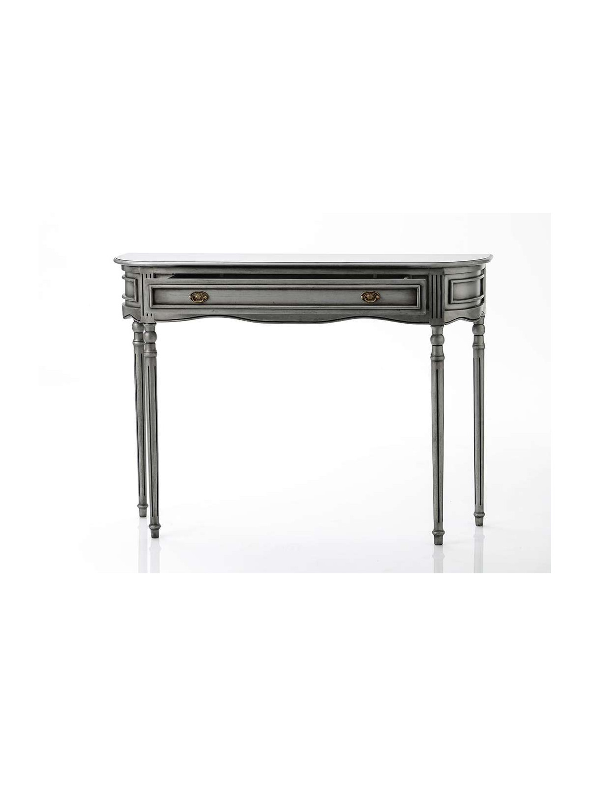 Console Médaillon gris