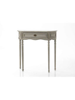 Console Médaillon beige grisé