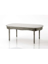 Table basse Médaillon beige grisé