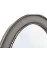 Miroir Médaillon gris