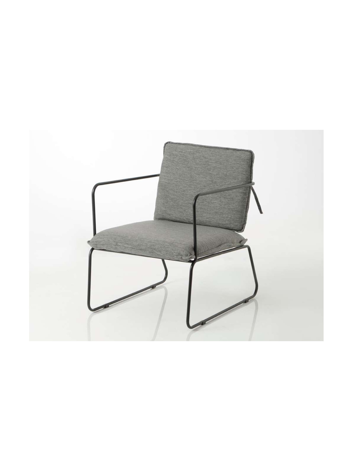 Fauteuil Gareth gris