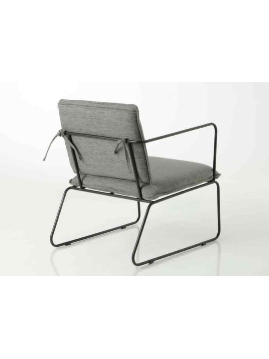 Fauteuil Gareth gris