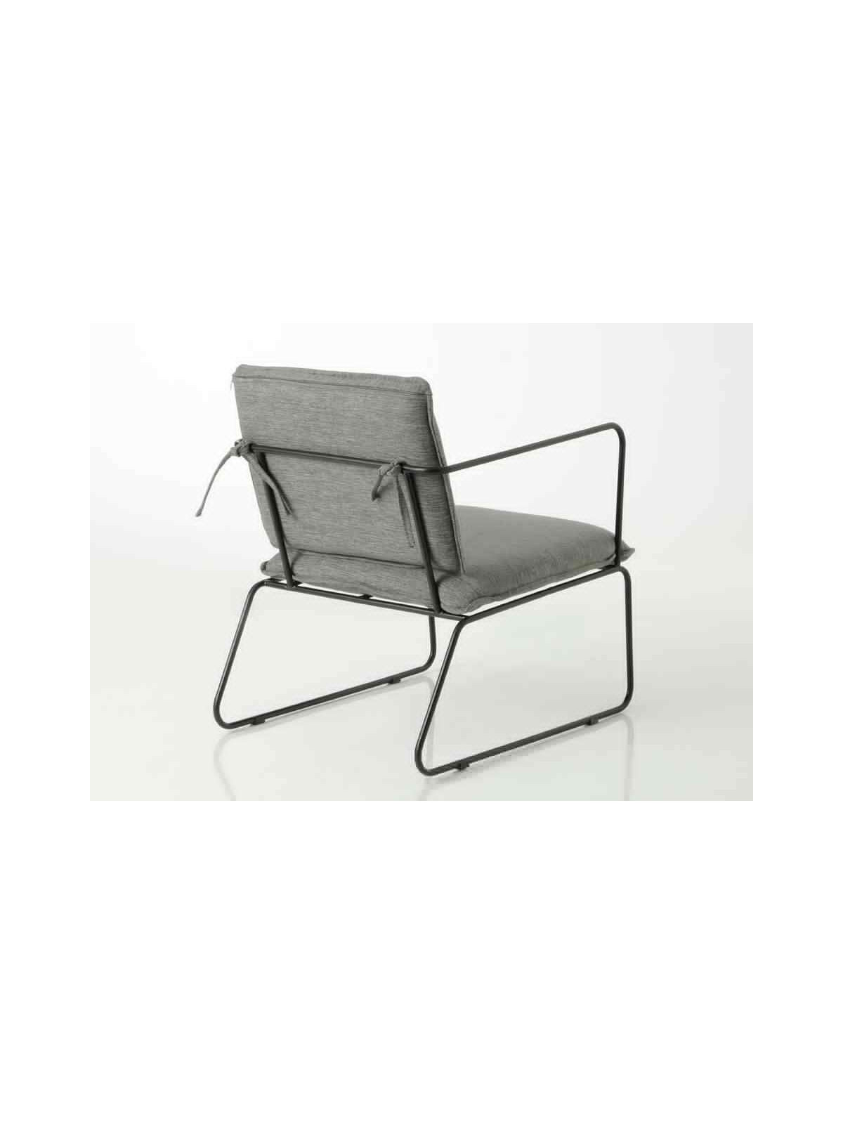 Fauteuil Gareth gris
