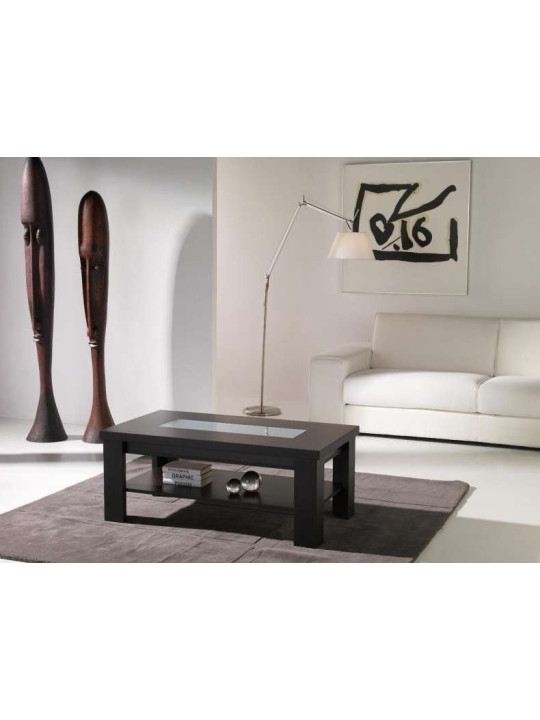 Table basse Relevable bois wengé Table basse Relevable bois wengé