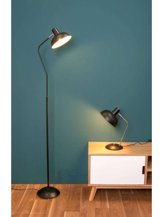 Lampe à poser Hood métal mat noir