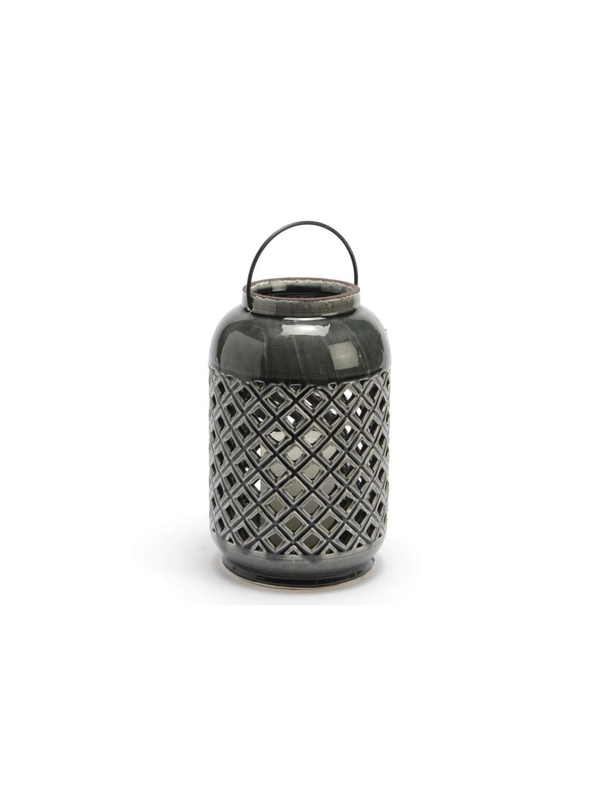 Lanterne Lumière gris anthracite
