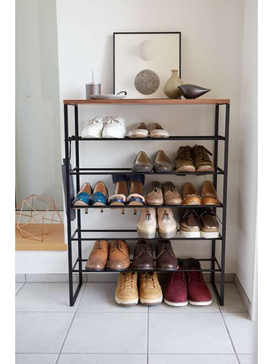 Rangement pour chaussures noir Rangement pour chaussures noir