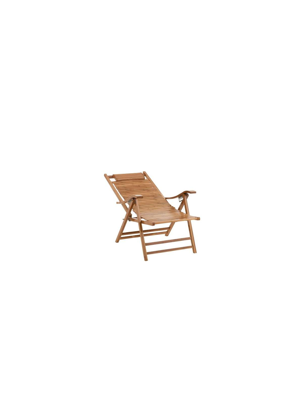 Chaise Longue Pliable Bambou