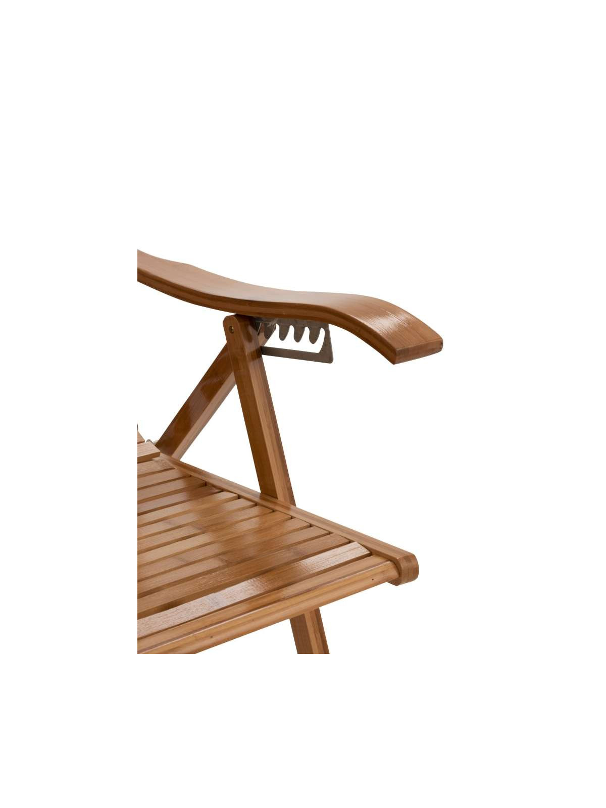 Chaise Longue Pliable Bambou