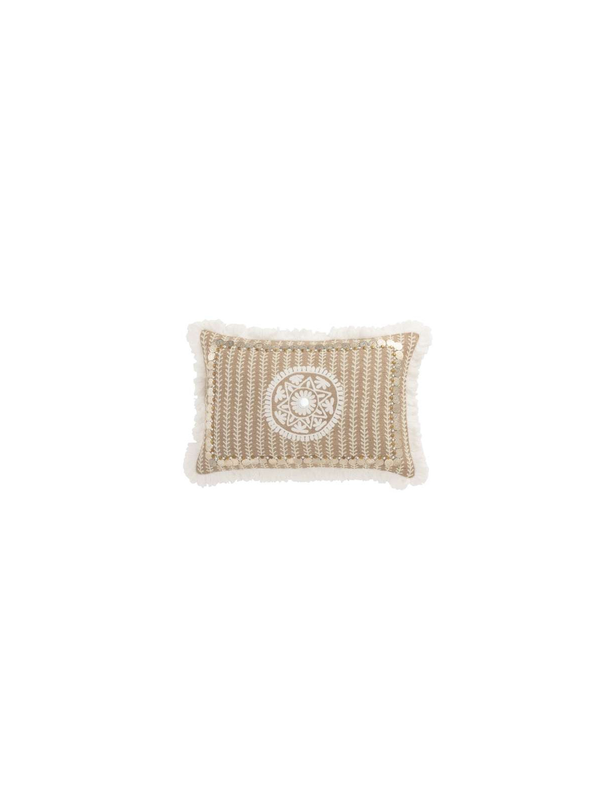 Coussin Rectangulaire Jute beige