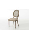 Chaise Médaillon beige