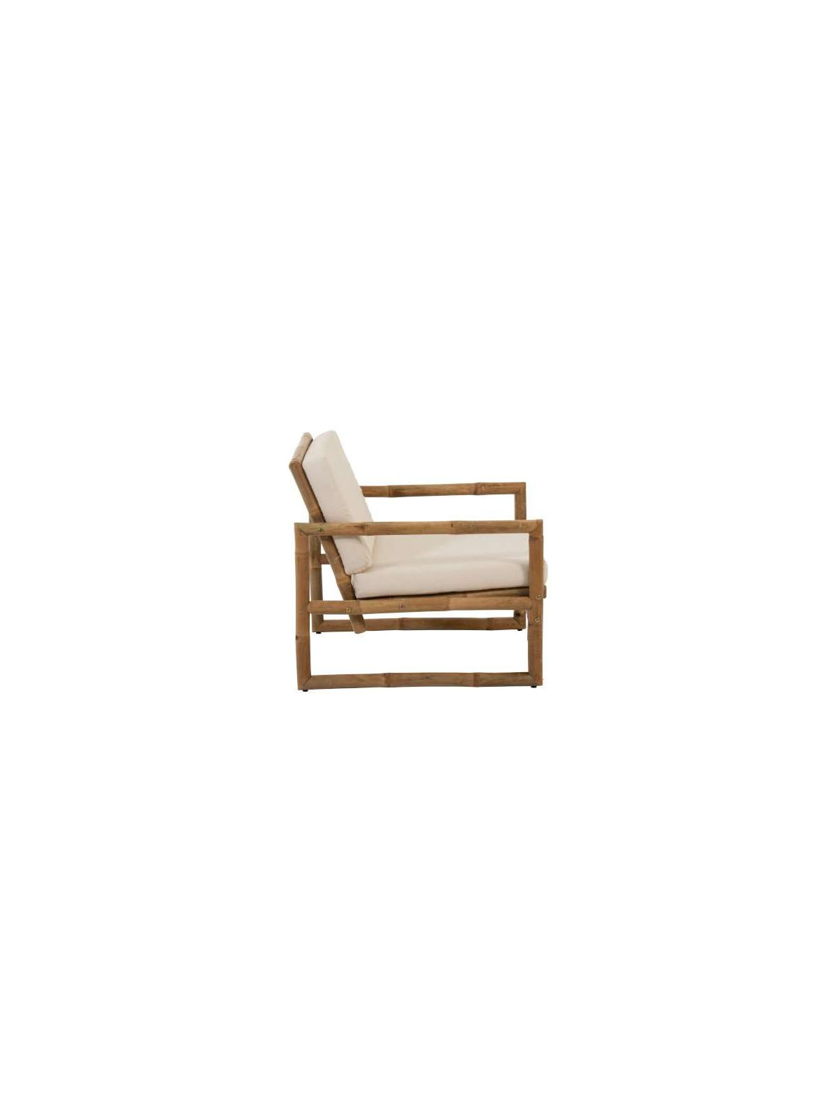 Fauteuil Bambou écru