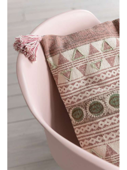 Coussin Indien Coton amande Coussin Indien Coton amande