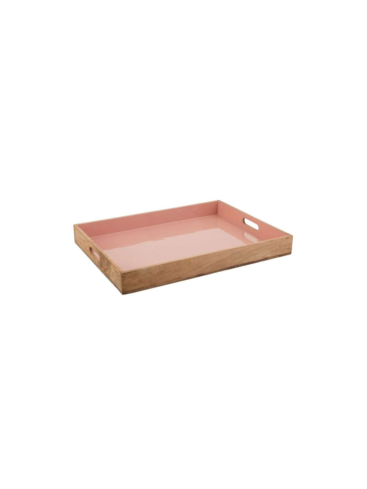 Plateau Bois De Manguier Rose