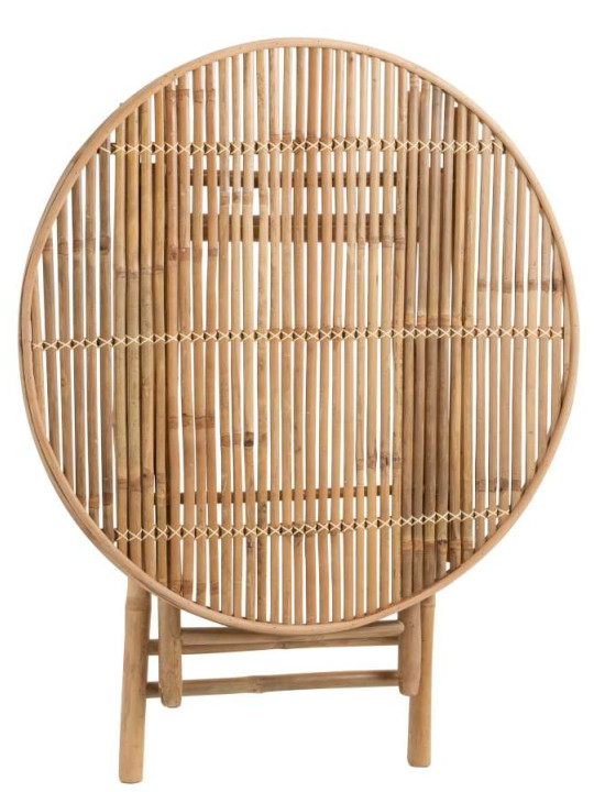 Table ronde Pliable Bambou Table ronde Pliable Bambou