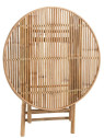 Table ronde Pliable Bambou Table ronde Pliable Bambou