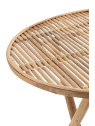 Table ronde Pliable Bambou Table ronde Pliable Bambou