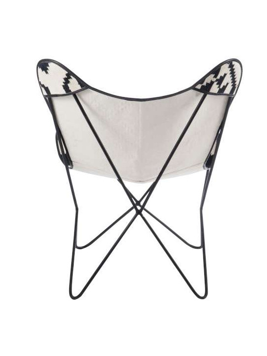 Chaise Lounge Graphique noir et blanc Chaise Lounge Graphique noir et blanc