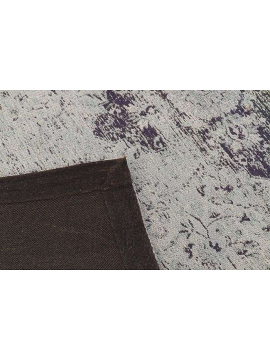 Tapis en coton bleu vieilli 200*290 cm Tapis en coton bleu vieilli 200*290 cm