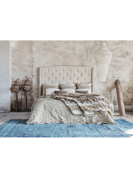 Tête de lit beige 2 personnes Vical Home Tête de lit beige 2 personnes Vical Home