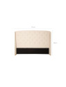 Tête de lit beige 2 personnes Vical Home Tête de lit beige 2 personnes Vical Home
