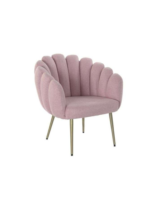 Fauteuil polyester MATAL coquillage rose Fauteuil polyester MATAL coquillage rose