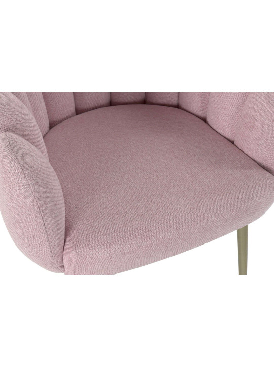Fauteuil polyester MATAL coquillage rose Fauteuil polyester MATAL coquillage rose