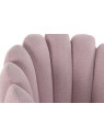 Fauteuil polyester MATAL coquillage rose Fauteuil polyester MATAL coquillage rose