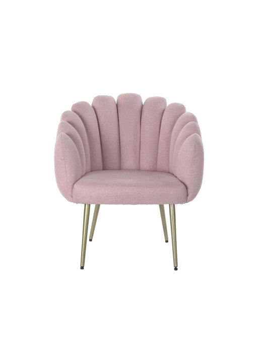 Fauteuil polyester MATAL coquillage rose Fauteuil polyester MATAL coquillage rose