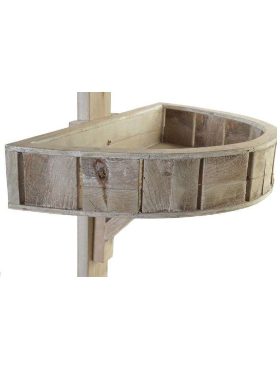 Chariot en sapin naturel marron Chariot en sapin naturel marron