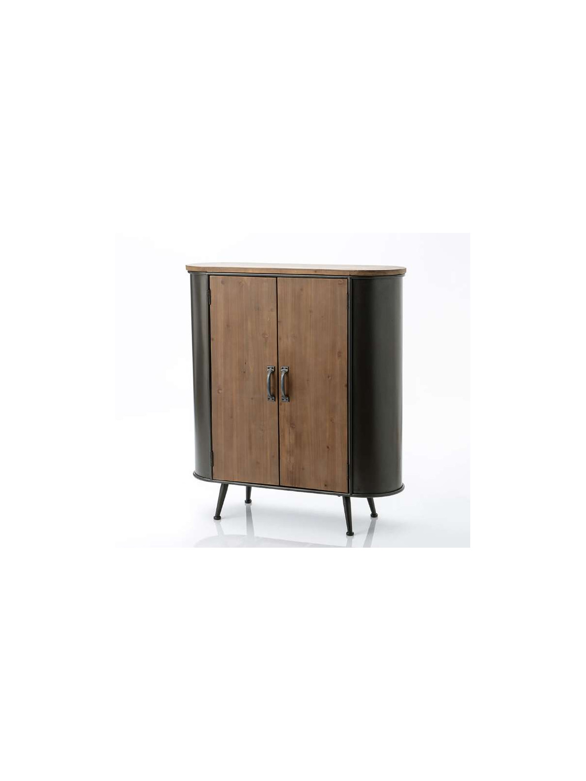 Armoire Eugène bois et métal Amadeus