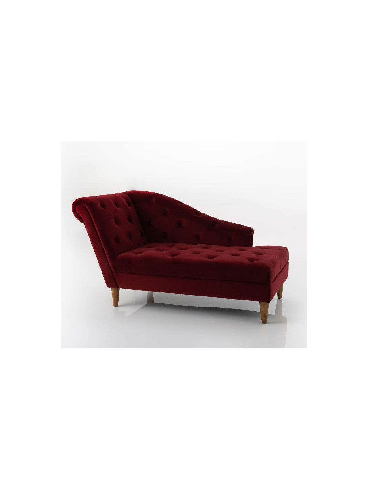 Méridienne Eddy bordeaux Amadeus