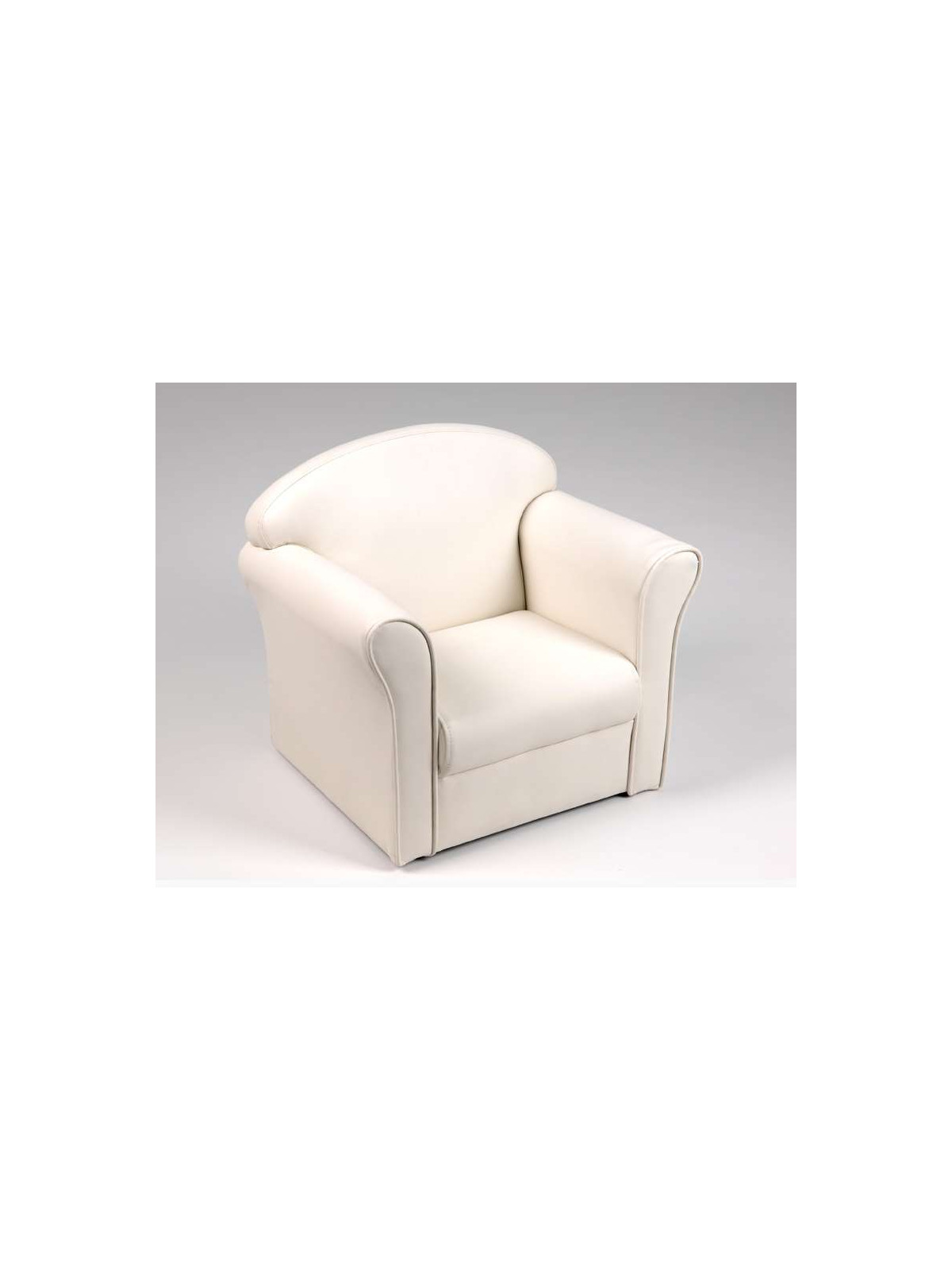 Fauteuil club blanc de la marque Amadeus