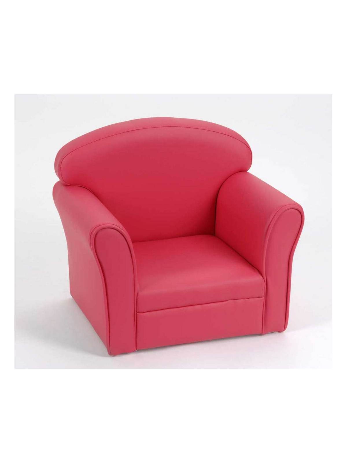 Fauteuil club pour enfant Fushia de la marque Amadeus