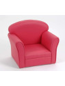 Fauteuil club pour enfant Fushia de la marque Amadeus