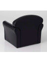 Fauteuil club noir de la marque Amadeus