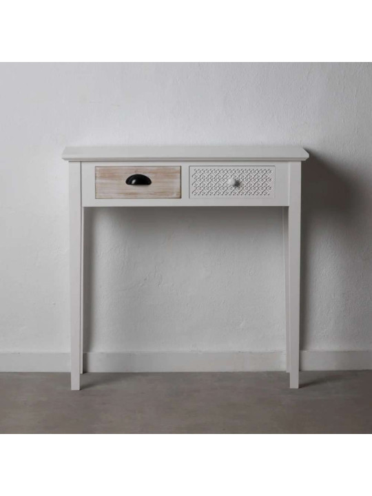 Console blanche patinée Alizée Console blanche patinée Alizée